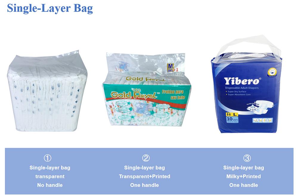 Elderly Adult Printed Diaper